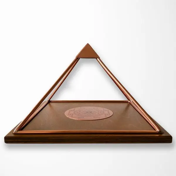 Copper Yantra Pyramid - handmade