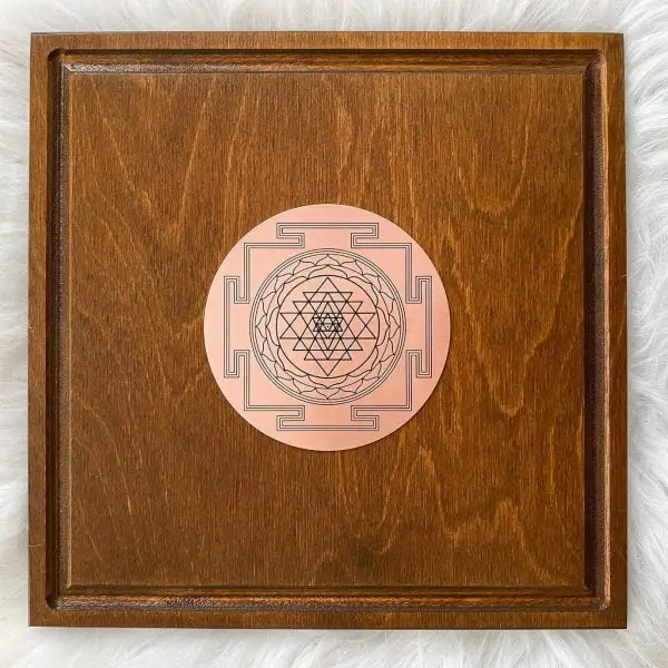 Handcrafted sacred geometry ornament