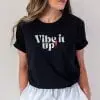Graphic Tee Street Style Fashion in Black