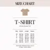 Size Chart T-shirt | ChanTees Studio