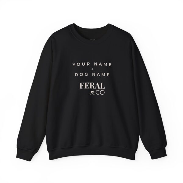 Copy of US_Custom _ Your Name + Dog Name _ Sweatshirt