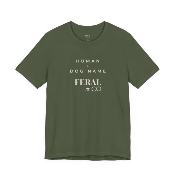 Custom Human + Dog Name Graphic Tee