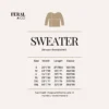 Size Chart Sweatshirt